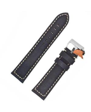Watch Strap 396.01.22 Black Černá 22 mm