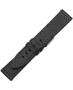 Watch Strap Diloy 404.01.20 Black Schwarz 20 mm image 3