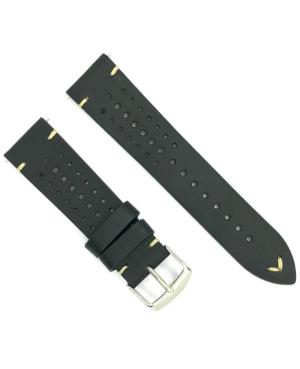 Watch Strap Diloy 435.01.20 Black Schwarz 20 mm image 3