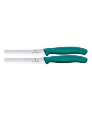 Victorinox 6.7834.2C1 Tomato knife set, 2 pcs., 11 cm, green