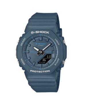Kobiety sportowy Funkcjonalny Diver Japonia kwarcowy cyfrowe Zegarek Timer CASIO GMA-P2100BA-2AER G-Shock Niebieska Wybierz 40.2