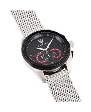 Men Klasické Quartz Analog Watch Chronograph MASERATI R8873612005.. Černá Dial 45mm image 5