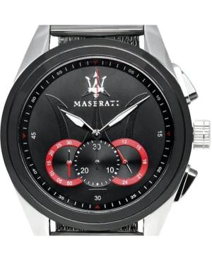 Men Klasické Quartz Analog Watch Chronograph MASERATI R8873612005.. Černá Dial 45mm image 6