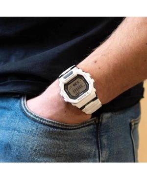 Men Sports Functional Diver Japan Quartz Digital Watch Timer CASIO GBD-200-7ER G-Shock Silver color Dial 46mm image 3