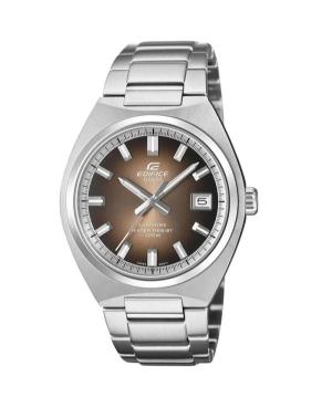 Vyriškas Klasikinis Japoniškas Kvarcinis Rodyklinis Watch CASIO EFB-109D-5AVEF Rudas Dial 40mm