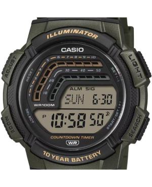 Men Sports Functional Japan Quartz Digital Watch Timer CASIO WS-1800-3AVEF Silver color Dial 45mm image 8