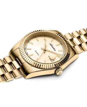 Men Classic Analog Swiss Quartz Watch ADRIATICA Gold color Dial 40mm A1090.1111Q image 1