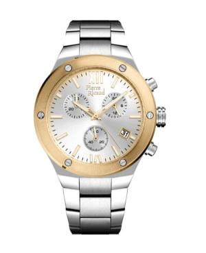 Mężczyźni Classic Analog Zegarek Chronograf PIERRE RICAUD Srebrna Wybierz 41mm P97046.2163CH