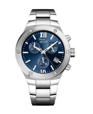 Men Classic Analog Watch Chronograph PIERRE RICAUD Blau Dial 41mm P97046.5165CH