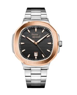 Mężczyźni Classic Analog kwarcowy Zegarek PIERRE RICAUD Czarny Wybierz P81082.R1R4Q
