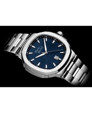 Men Classic Analog Quartz Watch PIERRE RICAUD Blue Dial P81082.5115Q image 3