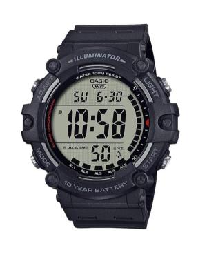 Vyriškas Sportinis Su funkcijomis Japoniškas Kvarcinis Digital Watch Timer CASIO AE-1500WHC-1AVEF Silver color Dial 51mm
