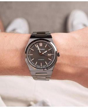 Vyriškas Classic Analog Luxury Swiss Kvarcinis - elektroninis, Solar Watch ADRIATICA Juodas Dial 40mm A8326.S1R6A image 14