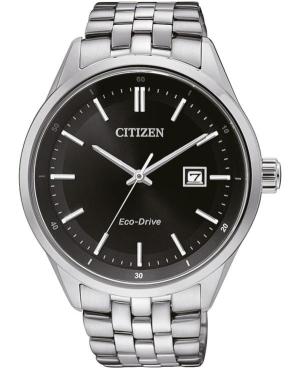 Men Klassisch Japan Eco-Drive Analog Watch CITIZEN BM7251-88E Schwarz Dial 41mm