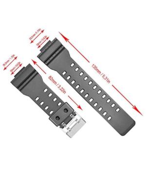 Watch Strap Diloy CR776EJ3 to fit Casio Black image 5