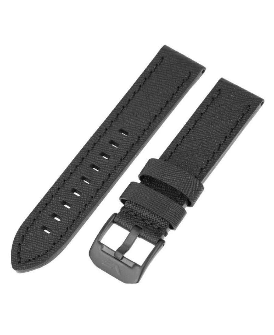 Vostok Europe SPACE RACE Watch Strap VE-SPACE.01(GRID).22.B 744 Black 22 mm