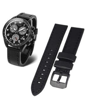 Vostok Europe SPACE RACE Watch Strap VE-SPACE.01.22.B 744 Black 22 mm image 1