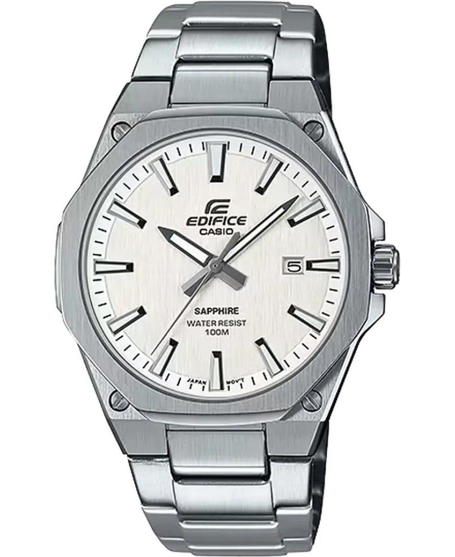 CASIO Men Analog Quartz Casual Watch Classic Dress White Dial Waterproof Round S
