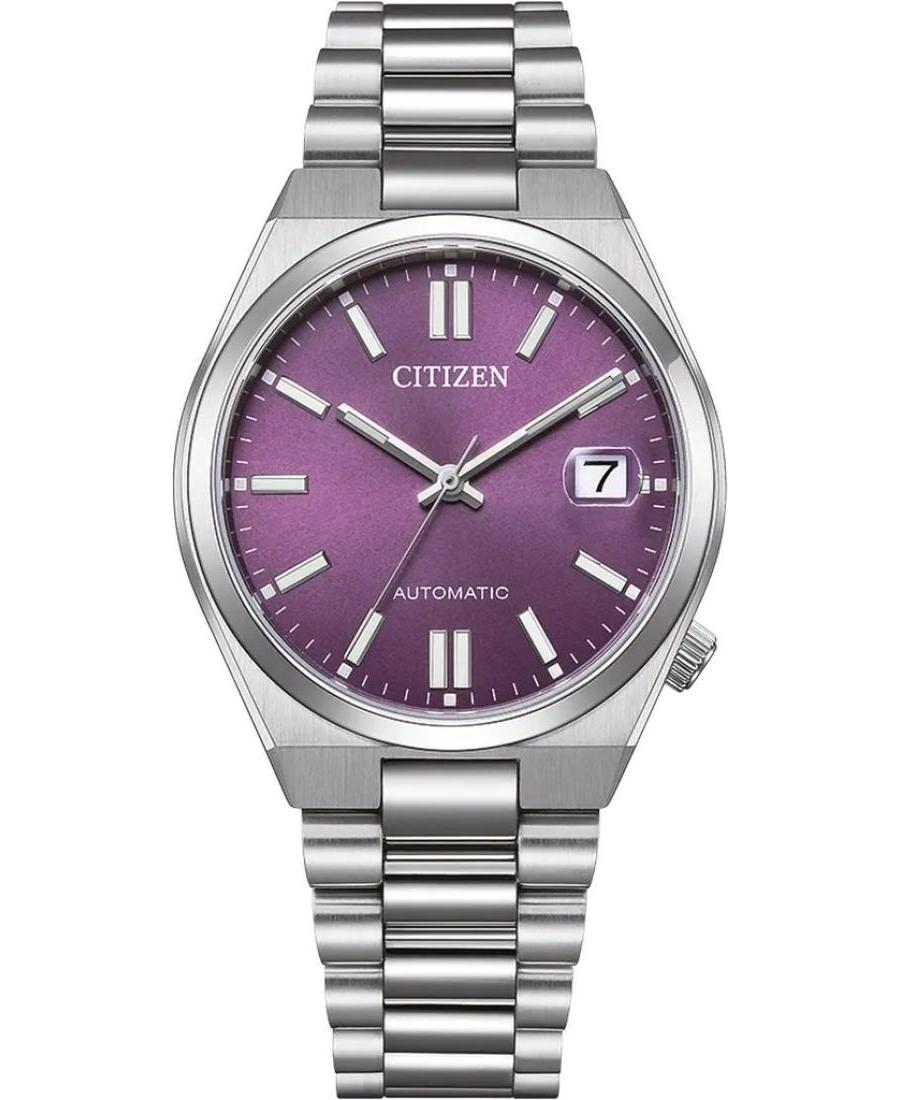 Чоловічий Класичний Механічний Наручний Годинник CITIZEN NJ0200-50W