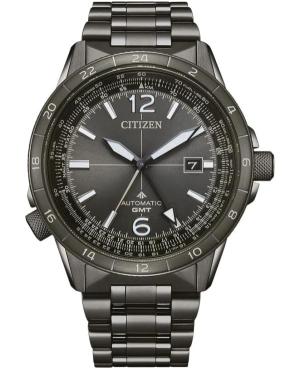 Men Classic Sports Diver Luxury Japan Automatic Analog Watch CITIZEN NB6045-51H Black Dial 45mm