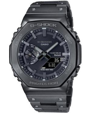 Men Sports Functional Diver Japan Eco-Drive Digital Watch Timer CASIO GM-B2100BD-1AER G-Shock Černá Dial