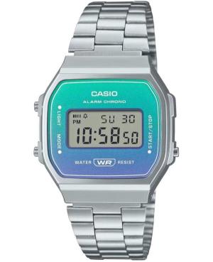Mężczyźni Funkcjonalny Japonia kwarcowy cyfrowe Zegarek Budzik CASIO A168WER-2AEF Wielokolorowy Wybierz 36.4mm