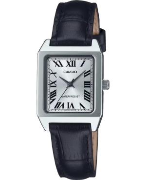 Женские Классические Японские Кварцевые Аналоговый Часы CASIO LTP-B150L-7B1EF Серебряного цвета Циферблат 22mm