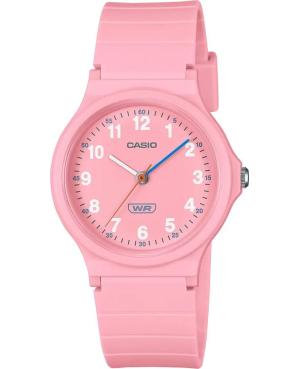 Kobiety sportowy Japonia kwarcowy analogowe Zegarek CASIO LQ-24B-4BEF Różowy Wybierz 31.5mm