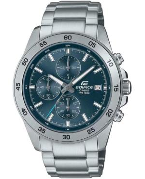 Men Klassisch Japan Quartz Analog Watch Chronograph CASIO EFR-526D-2AVUEF Blau Dial 43.8mm