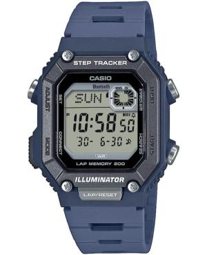 Moteriškas Sportinis Japoniškas Kvarcinis Digital Watch Timer CASIO WS-B1000-2AVEF Silver color Dial