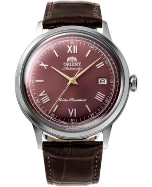 Vyriškas Klasikinis Japoniškas Kvarcinis - elektroninis, Solar Rodyklinis Watch ORIENT RA-AC0026R30B Raudona Dial 41mm
