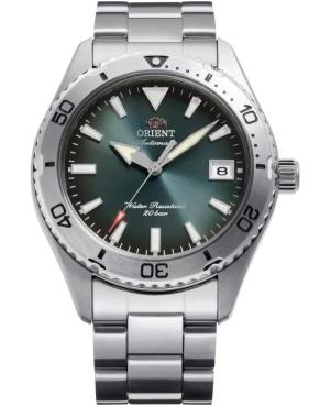 Men Classic Sports Diver Japan Automatic Analog Watch ORIENT RA-AC0Q13E30B Green Dial image 1