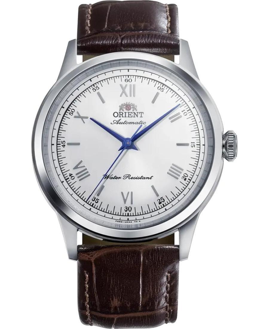 Vyriškas Klasikinis Japoniškas Kvarcinis - elektroninis, Solar Rodyklinis Watch ORIENT RA-BB0002S30B Balta Dial 38.5mm