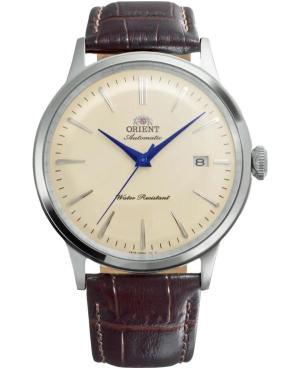 Men Klasické Japan Automatic Analog Watch ORIENT RA-AC0033Y30B Sand Dial 40.5mm