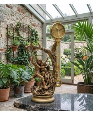 ADLER 80081 настольные кварцевые часы Полистоун (Polystone) - искусственный камень Темно золотистого цвета изображение 3