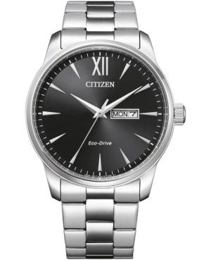 Mężczyźni Japonia bateria słoneczna analogowe Zegarek CITIZEN BM8550-81EE Czarny Wybierz 42mm