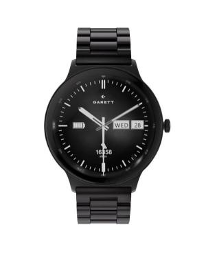 Мужские Умные часы Fashion Спортивные Наручные Часы GARETT Quantum Black steel