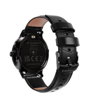 Men Sports Functional Fashion Smart watch Quartz Digital Watch GARETT Quantum Black steel Schwarz Dial 43mm image 3