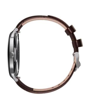 Men Fashion Sports Functional Smart watch Quartz Digital Watch GARETT Quantum Glow Silver steel Black Dial 43mm image 4