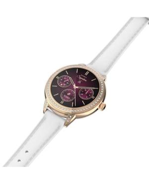 Women Smart watch Sports Functional Fashion Quartz Digital Watch GARETT Stella Rose Gold Mesh Steel Black Dial 38mm image 4
