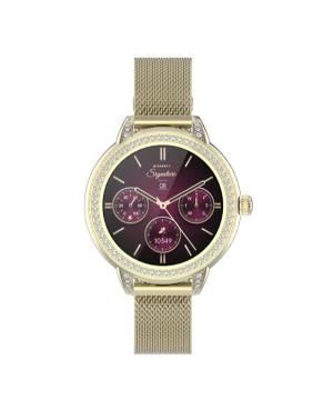 Женские Умные часы Спортивные Fashion Наручные Часы GARETT Stella Gold Mesh Steel