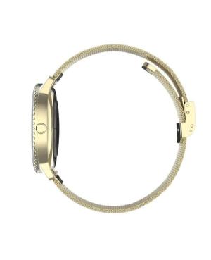 Women Sports Functional Fashion Smart watch Quartz Digital Watch GARETT Grace Gold Mesh Steel Černá Dial 38mm image 8