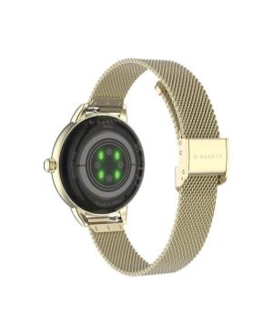 Women Fashion Sports Functional Smart watch Quartz Digital Watch GARETT Stella Gold Mesh Steel Schwarz Dial 38mm image 6