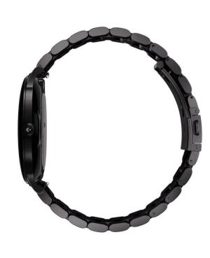 Men Fashion Functional Smart watch Sports Quartz Digital Watch GARETT Quantum Glow Black steel Black Dial 43mm image 7
