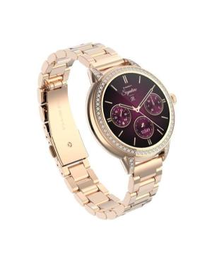 Женские Умные часы Fashion Спортивные Наручные Часы GARETT Stella Rose Gold Solid Steel изображение 3