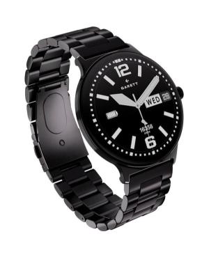 Мужские Умные часы Fashion Спортивные Наручные Часы GARETT Quantum Glow Black steel изображение 8