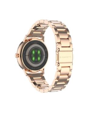 Women Sports Functional Fashion Smart watch Quartz Digital Watch GARETT Grace Rose Gold Solid Steel Schwarz Dial 38mm image 1
