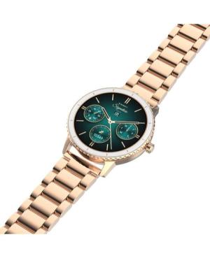 Women Sports Functional Fashion Smart watch Quartz Digital Watch GARETT Grace Rose Gold Solid Steel Schwarz Dial 38mm image 3