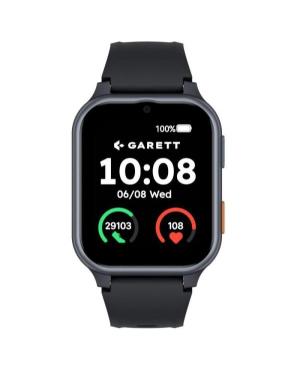 Men Fashion Sports Functional Smart watch Quartz Digital Watch GARETT Garett Vita 4G black Schwarz Dial 49.5mm
