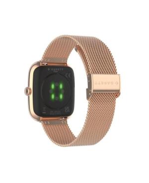 Women Fashion Sports Functional Smart watch Quartz Digital Watch GARETT Flow Rose Gold Mesh Steel Schwarz Dial 36.6mm image 9